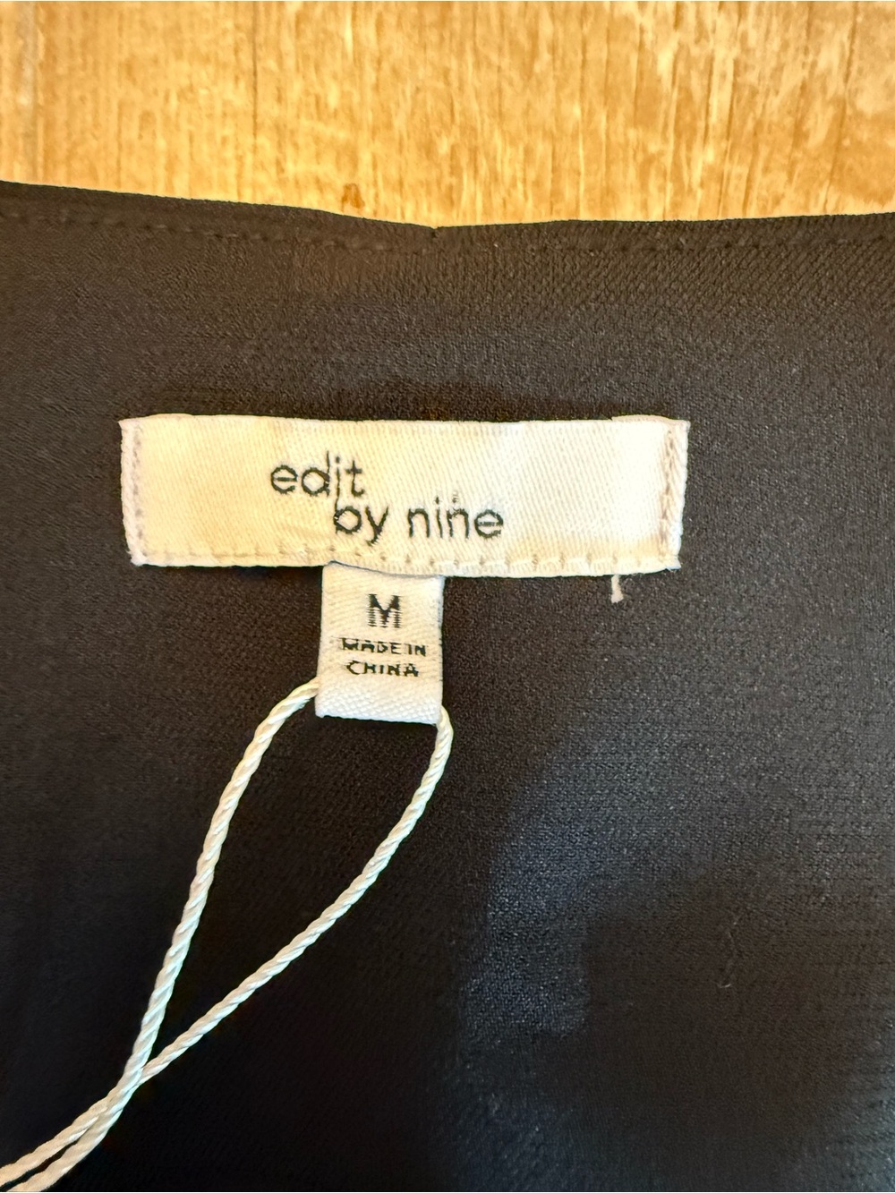 Edit by Nine Classic Black Tailored Long 2 Button Vest M - Picture 5 of 8